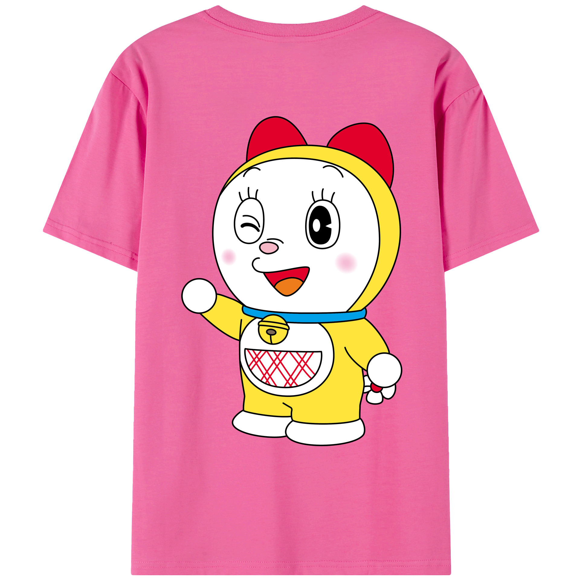 （画像用） ドラえもん ドラミ Doraemon Dorami レディース半袖Tシャツ(バックプリント)